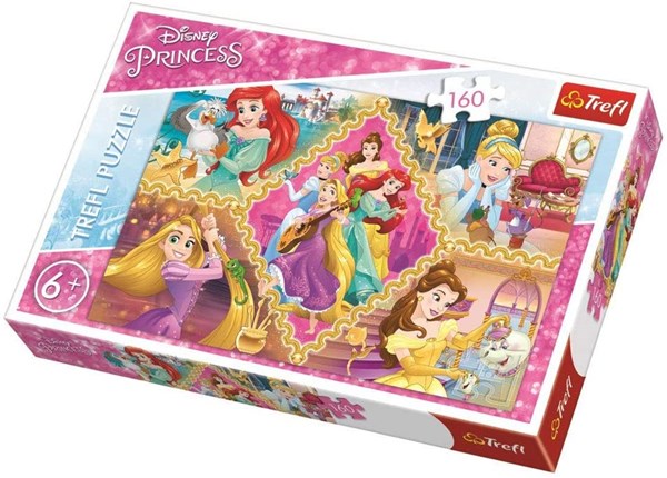 Trefl (15358) - "Disney Prinsesser Hygge" - 160 brikker puslespil