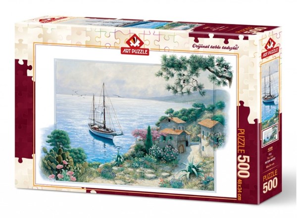 Art Puzzle (4206) - "The Bay" - 500 brikker puslespil
