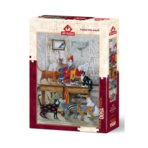 Art Puzzle (4543) - "My Colorful World" - 1500 brikker puslespil