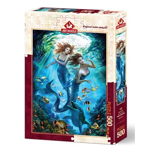 Art Puzzle (4209) - "Mermaids" - 500 brikker puslespil