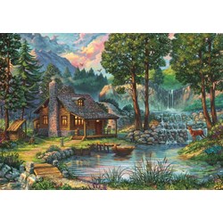 Art Puzzle (4223) - "Fairytale House" - 1000 brikker puslespil
