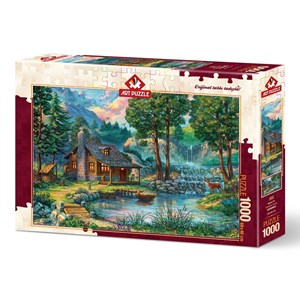 Art Puzzle (4223) - "Fairytale House" - 1000 brikker puslespil
