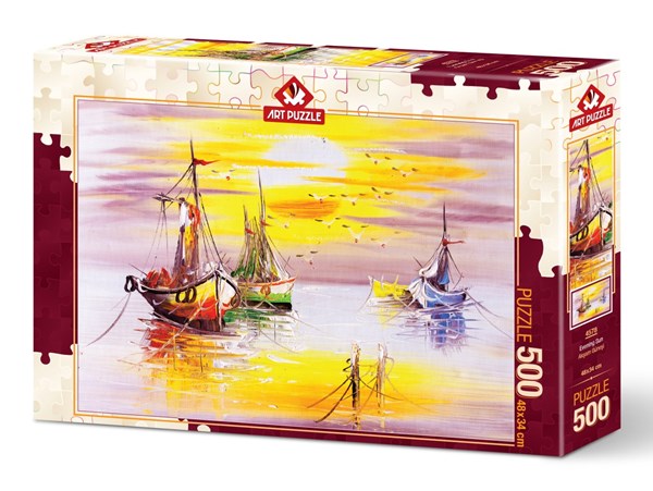 Art Puzzle (4578) - "Evening Sun" - 500 brikker puslespil