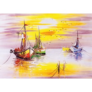 Art Puzzle (4578) - "Evening Sun" - 500 brikker puslespil
