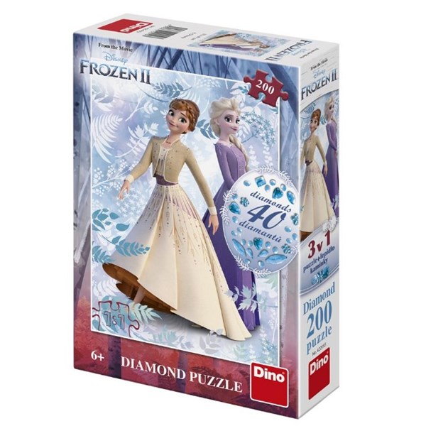 Dino (42219) - "Frozen II" - 200 brikker puslespil