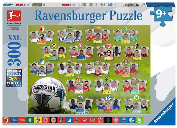 Ravensburger (12848) - "Bundesliga Saison 2019/2020" - 300 brikker puslespil