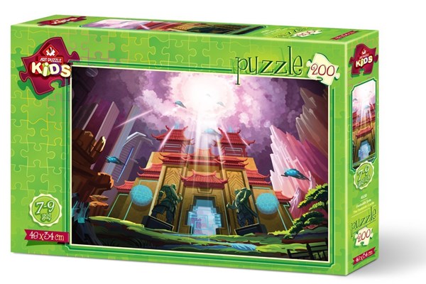 Art Puzzle (4530) - "The Fantastic Castle" - 200 brikker puslespil