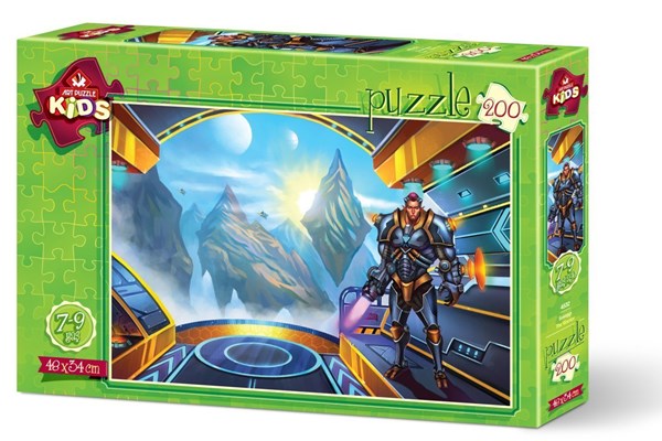 Art Puzzle (4532) - "Warriors" - 200 brikker puslespil