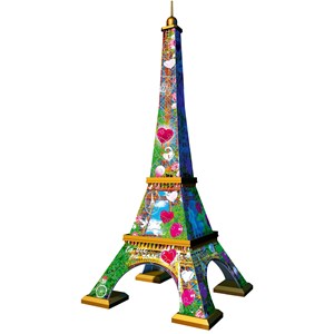 Ravensburger (11183) - "Eiffel Tower" - 216 brikker puslespil