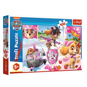 Trefl (16368) - "Paw Patrol" - 100 brikker puslespil