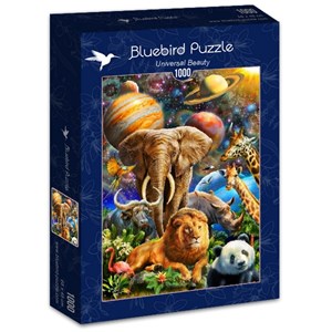Bluebird Puzzle (70012) - Adrian Chesterman: "Universal Beauty" - 1000 brikker puslespil