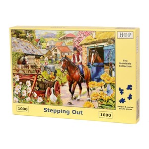 The House of Puzzles (4715) - "Stepping Out" - 1000 brikker puslespil