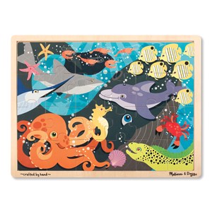 Melissa and Doug (9072) - "Under the Sea" - 24 brikker puslespil