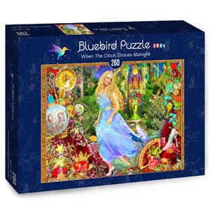 Bluebird Puzzle (70390) - Aimee Stewart: "When The Clock Strikes Midnight" - 260 brikker puslespil