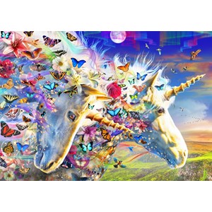 Bluebird Puzzle (70397) - Adrian Chesterman: "Unicorn Dream" - 150 brikker puslespil