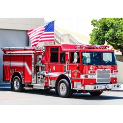 Bluebird Puzzle (70402) - "Fire Engine" - 150 brikker puslespil