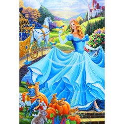 Bluebird Puzzle (70389) - Jenny Newland: "Cinderella" - 260 brikker puslespil