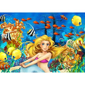 Bluebird Puzzle (70347) - Maciej Es: "Mermaid" - 150 brikker puslespil