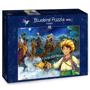 Bluebird Puzzle (70348) - Maciej Es: "Aladdin" - 100 brikker puslespil