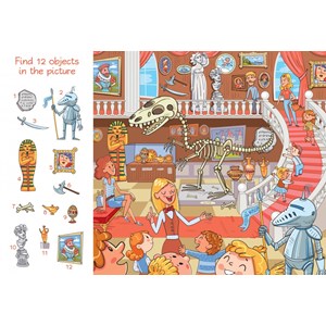 Bluebird Puzzle (70352) - Lyudmyla Kharlamova: "Search and Find, Natural History Museum" - 260 brikker puslespil