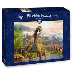 Bluebird Puzzle (70369) - "Dinosaurs" - 260 brikker puslespil