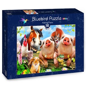 Bluebird Puzzle (70370) - Howard Robinson: "Petting Farm" - 260 brikker puslespil