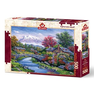 Art Puzzle (4213) - "Arc Bridge" - 500 brikker puslespil