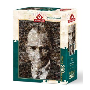 Art Puzzle (4285) - "Mustafa Kemal Atatürk" - 260 brikker puslespil