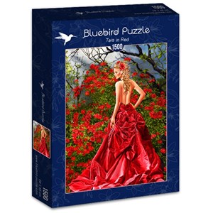 Bluebird Puzzle (70276) - Nene Thomas: "Tais in Red" - 1500 brikker puslespil