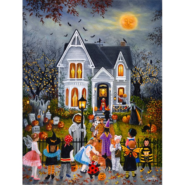 SunsOut (45436) - Susan Rios: "Scary Night" - 300 brikker puslespil