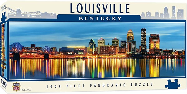MasterPieces (71725) - James Blakeway: "Louisville, Kentucky" - 1000 brikker puslespil