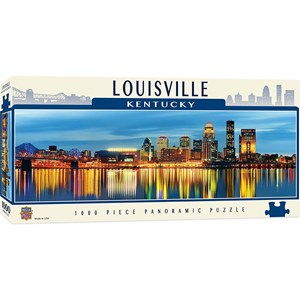 MasterPieces (71725) - James Blakeway: "Louisville, Kentucky" - 1000 brikker puslespil