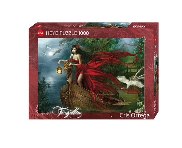 Heye (29389) - Cris Ortega: "Svaner" - 1000 brikker puslespil