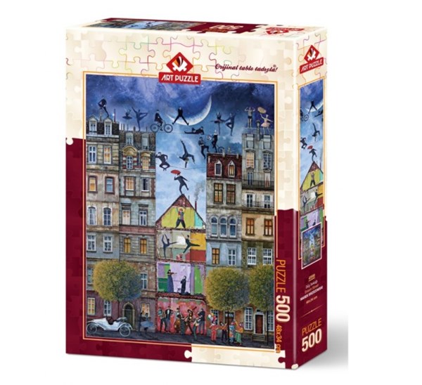 Art Puzzle (4199) - "Dream Street" - 500 brikker puslespil