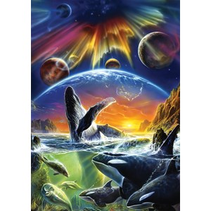 Art Puzzle (5085) - "Orka Universe" - 500 brikker puslespil