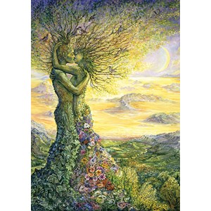 Art Puzzle (5175) - Josephine Wall: "Love of Nature" - 1000 brikker puslespil