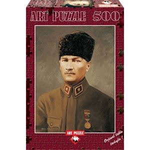 Art Puzzle (4158) - "Ghazi Mustafa Kemal Atatürk" - 500 brikker puslespil