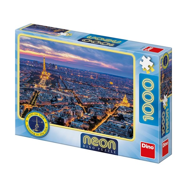 Dino (54126) - "Paris" - 1000 brikker puslespil
