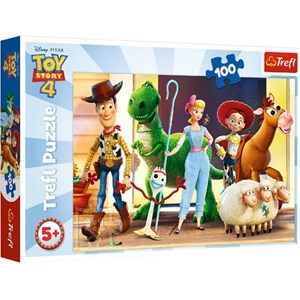 Trefl (16356) - "Toy Story 4" - 100 brikker puslespil