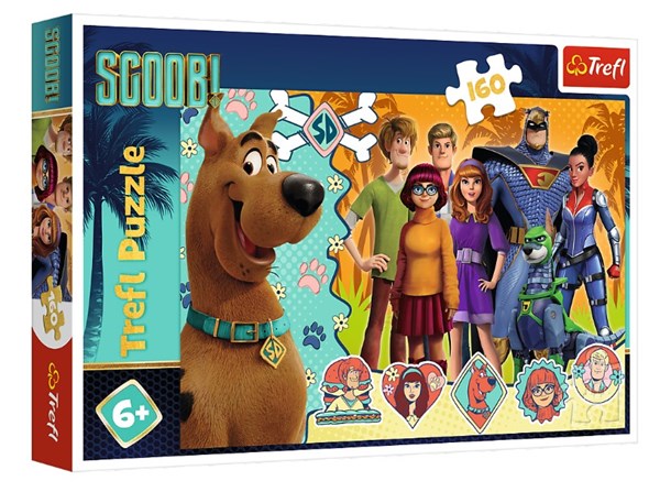 Trefl (15397) - "Scooby Doo" - 160 brikker puslespil