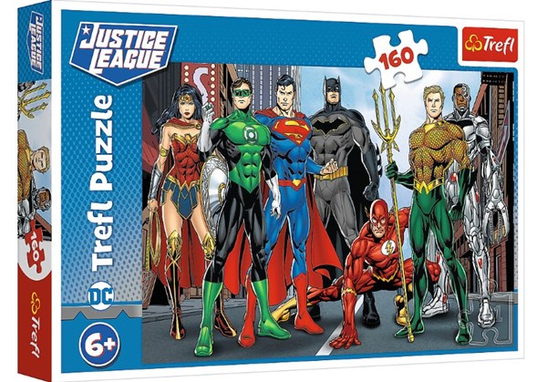 Trefl (15400) - "Justice League" - 160 brikker puslespil