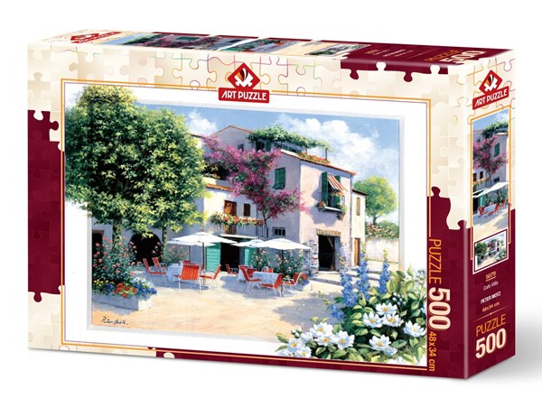Art Puzzle (5079) - Peter Motz: "Cafe Villa" - 500 brikker puslespil