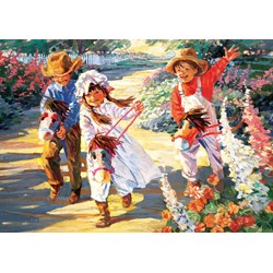 Art Puzzle (5084) - Corinne Hartley: "Digidik Digidik!" - 500 brikker puslespil