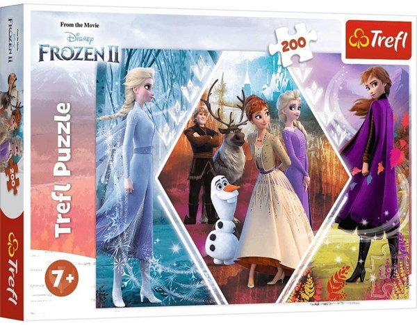 Trefl (13249) - "Frozen II" - 200 brikker puslespil