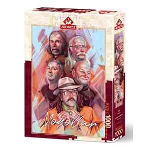 Art Puzzle (4585) - "Mongolians" - 1000 brikker puslespil
