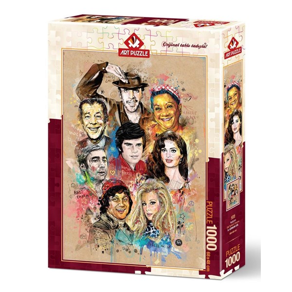 Art Puzzle (4235) - "Yeşilçam" - 1000 brikker puslespil
