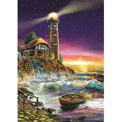Art Puzzle (4210) - "The Lighthouse" - 500 brikker puslespil