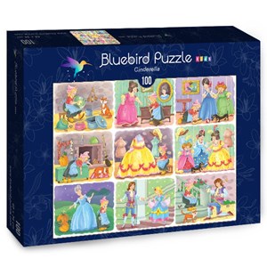 Bluebird Puzzle (70354) - "Cinderella" - 100 brikker puslespil