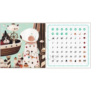 Pintoo (h1701) - "Calendar Showpiece, Lighthouse" - 200 brikker puslespil