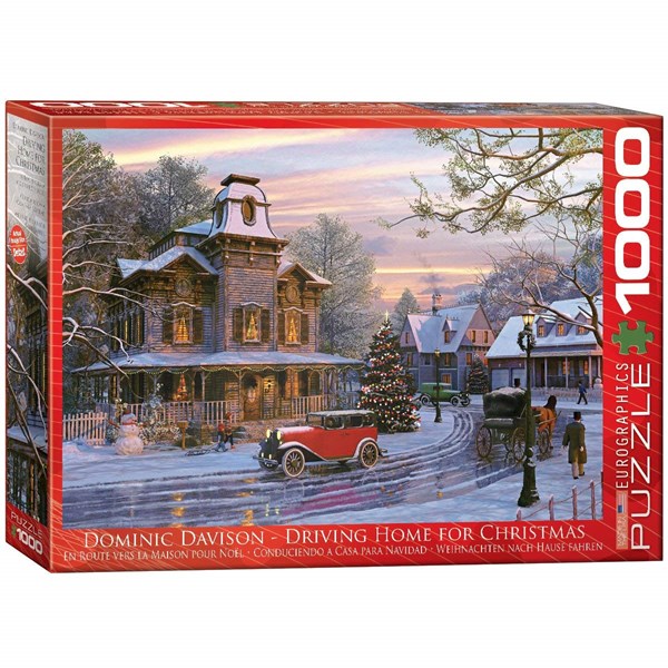 Eurographics (6000-0427) - Dominic Davison: "Driving Home for Christmas" - 1000 brikker puslespil